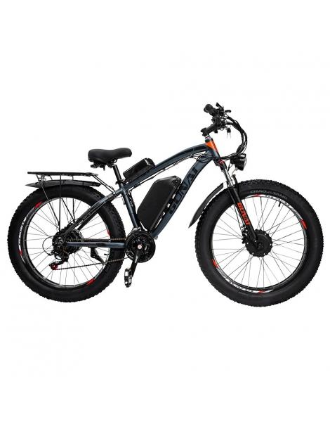 GUNAI GN88 Mountain Bike Elettrica Pneumatici Grassi 26*4.0in Motori 1000W*2 Batteria 48V 22Ah