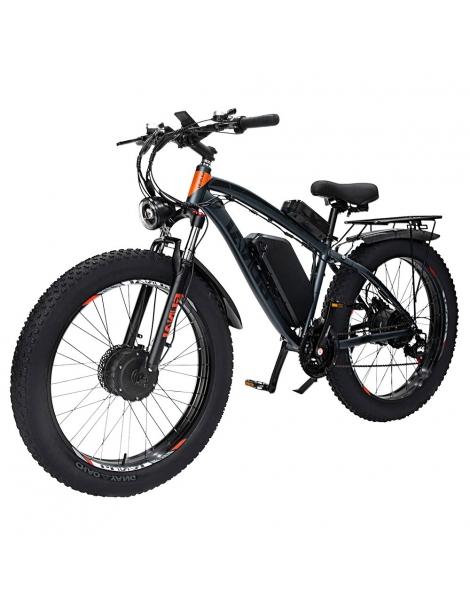 GUNAI GN88 Mountain Bike Elettrica Pneumatici Grassi 26*4.0in Motori 1000W*2 Batteria 48V 22Ah