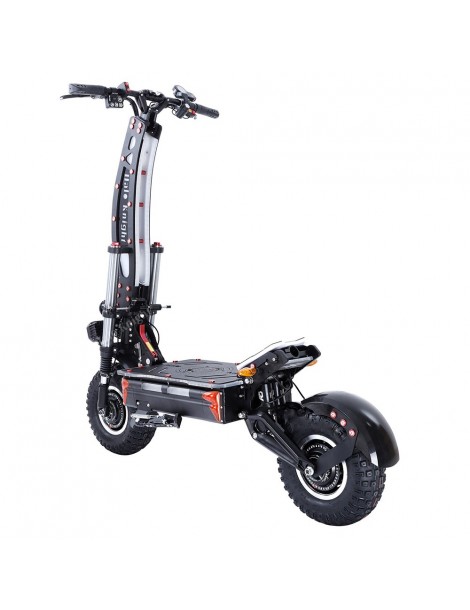 Halo Knight T107 Max 14 Pollici Off-Road Pneumatici Scooter Elettrico Pieghevole 2*4000W Motori 72V 50Ah Batteria