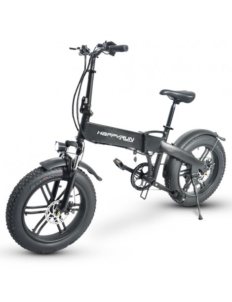 Happyrun HR-2006 Bici Elettrica Pieghevole 350W Motore 36V 10Ah