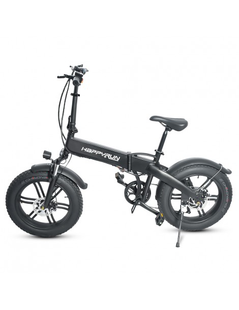 Happyrun HR-2006 Bici Elettrica Pieghevole 350W Motore 36V 10Ah