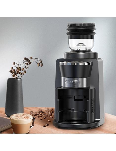 HiBREW G3A Macinacaffè Bava Conica Da 40 Mm Soffiatore D'aria Scala A 31 Rapporti Funzione Di Memoria E Antistatica - Beige