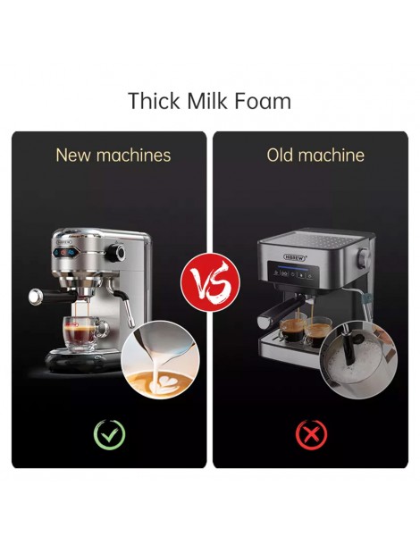 HiBREW H11 1450W Coffee Maker With Latte Cup 19 Bar Semi Auto Espresso Machine