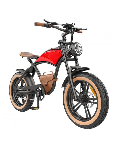 Hidoes B10 Bici elettrica motore da 1000W batteria da 48V 12 5Ah copertone da 20 x4' velocità massima 45km/h autonomia 60km