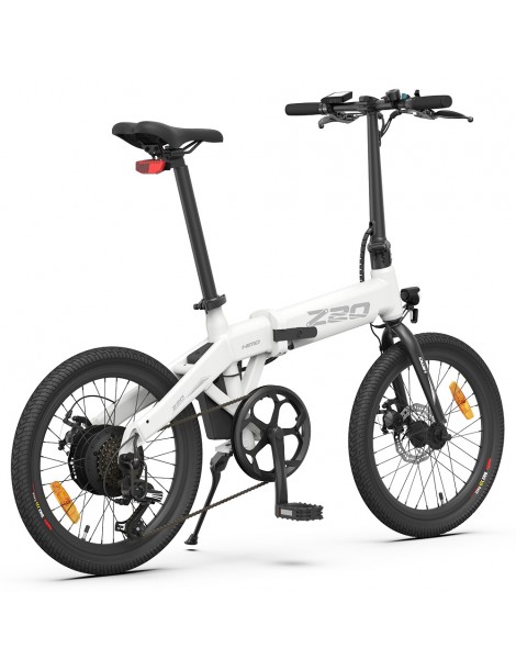 HIMO Z20 Max 20" Pneumatici Bici Elettrica Pieghevole Bici Da Città 250W Motore 36V 10Ah Batteria - Bianco