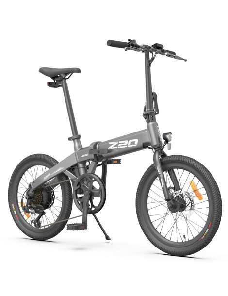 HIMO Z20 Max 20" Pneumatici Bici Elettrica Pieghevole Bici Da Città 250W Motore 36V 10Ah Batteria - Grigio