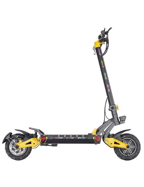 IENYRID ES60 Scooter Elettrico Pieghevole Motore Da 2*1200W Batteria Da 48V 23Ah Pneumatico Da 11 Pollici