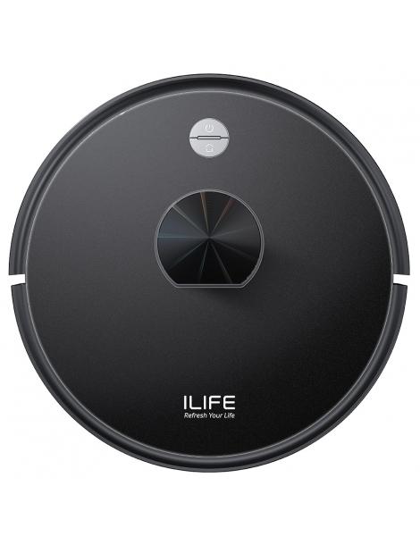 ILIFE A20 Robot Aspirapolvere Navigazione LiDAR Aspirazione 3000Pa Aspirazione E Mocio 2 In 1 Autonomia 120 Minuti - Nero
