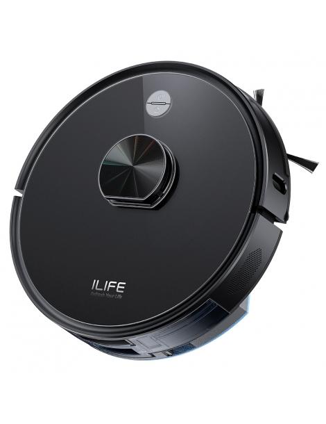 ILIFE A20 Robot Aspirapolvere Navigazione LiDAR Aspirazione 3000Pa Aspirazione e Mocio 2 in 1 Autonomia 120 minuti - Nero