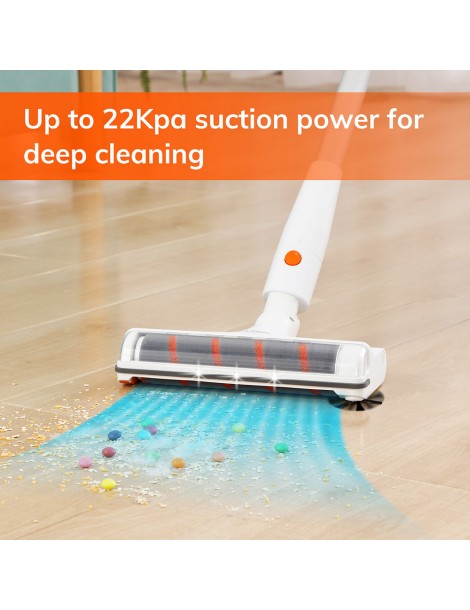 ILIFE G80 Aspirapolvere A Batteria 22Kpa Aspirazione Portatile Senza Fili Display A LED 45 Minuti Di Autonomia