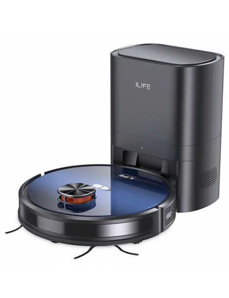 ILIFE T10s Robot Aspirapolvere Aspirazione 3000Pa Navigazione LDS Stazione di Svuotamento Automatico