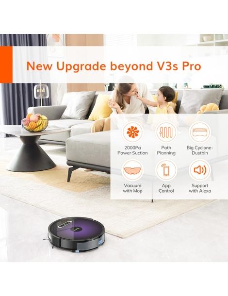 ILIFE V3s Max Robot Aspirapolvere Aspirazione 2000Pa Pianificazione Del Percorso Con Giroscopio