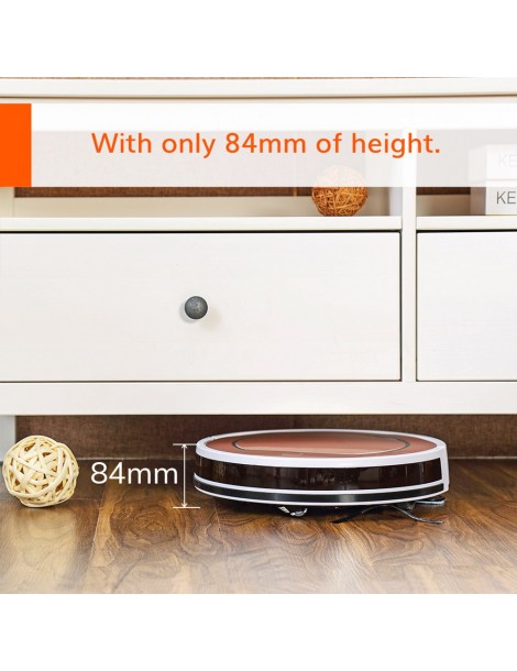 ILIFE V7s Plus Robot Aspirapolvere Aspira E Pulisce Contenitore Della Polvere Da 300 Ml Tecnologia I-Dropping