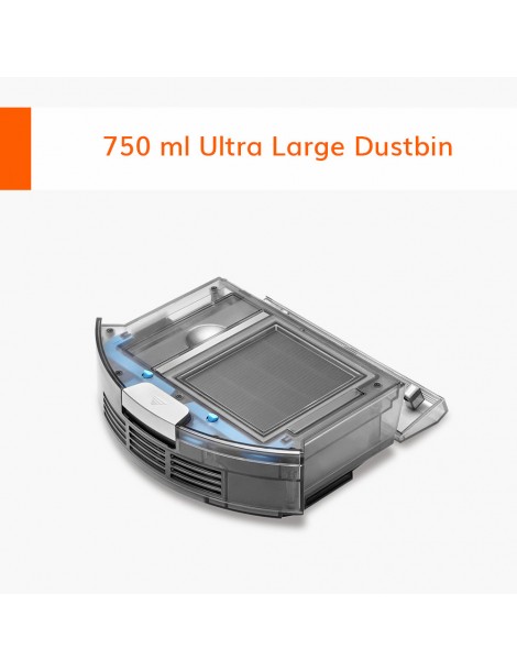 ILIFE V8 Plus Robot Aspirapolvere 1000Pa Aspirazione Pulizia A Umido 750ml Grande Pattumiera Versione Europea