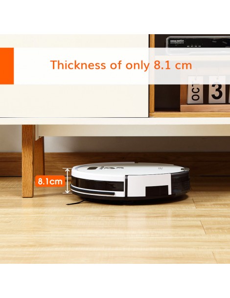 ILIFE V8 Plus Robot Aspirapolvere 1000Pa Aspirazione Pulizia A Umido 750ml Grande Pattumiera Versione Europea