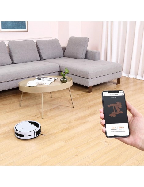 ILIFE V9e Aspirapolvere Robot Aspirazione Massima Di 4000Pa Connessione Wi-Fi Grande Pattumiera Da 700ml - EU