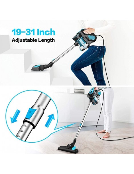 INSE I5 Aspirazione 18Kpa 600W Motore Con Filo Aspirapolvere Portatile 1L Coppa Polvere – Blu