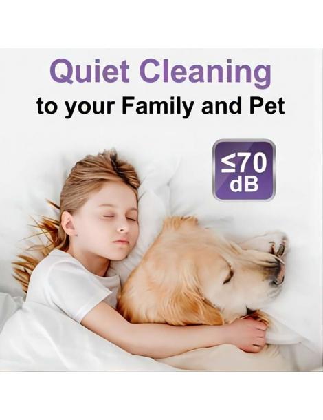 INSE S10 Aspirapolvere A Batteria Aspirazione Potente 26kPa Pattumiera Da 1 2L Autonomia Massima 50min Modalità A 3 Velocità