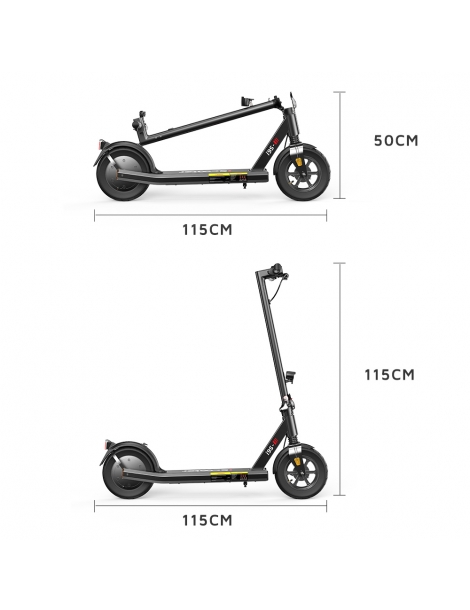 IScooter I9S Scooter Elettrico 500W Motore Batteria 10Ah Autonomia 30km