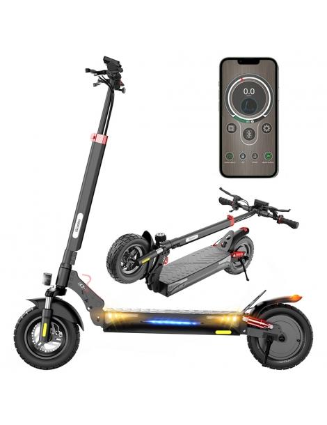 iScooter iX3 Scooter elettrico pieghevole 10' Off Road Pneumatici Tubeless Motore 800W Batteria 10Ah Velocità massima 40km/h