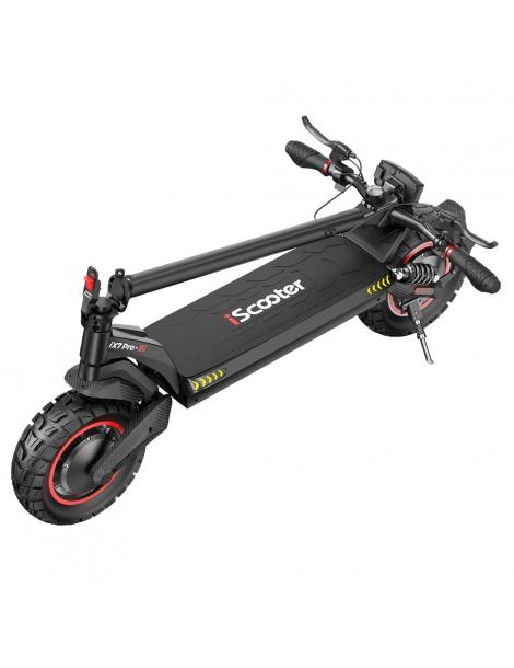 IScooter IX7 Pro Scooter Elettrico Pieghevole Motore Da 2*1000W Batteria Da 48V 17.5Ah Pneumatici Da 10"