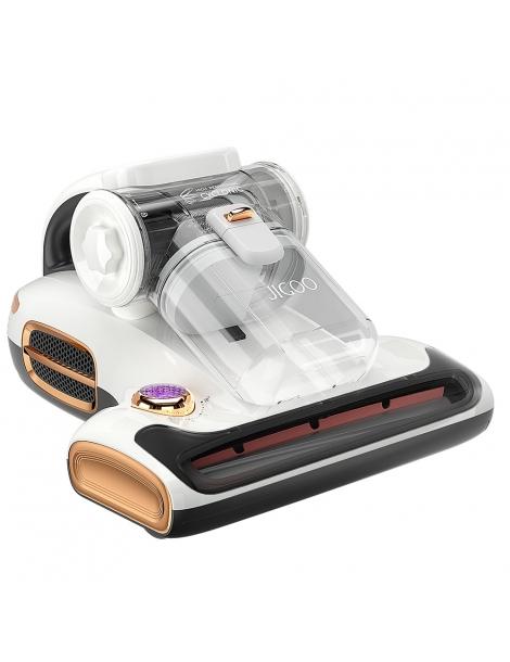 JIGOO T600 Aspirapolvere Per Materassi E Letti Design A Doppia Vaschetta - Bianco