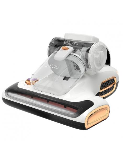 JIGOO T600 Aspirapolvere Per Materassi E Letti Design A Doppia Vaschetta - Bianco