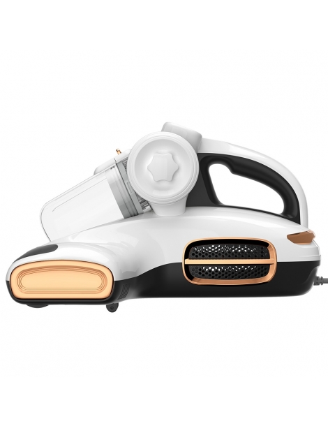 JIGOO T600 Aspirapolvere Per Materassi E Letti Design A Doppia Vaschetta - Bianco
