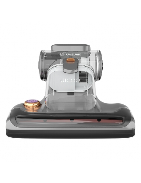 JIGOO T600 Aspirapolvere per materassi e letti design a doppia vaschetta - Grigio