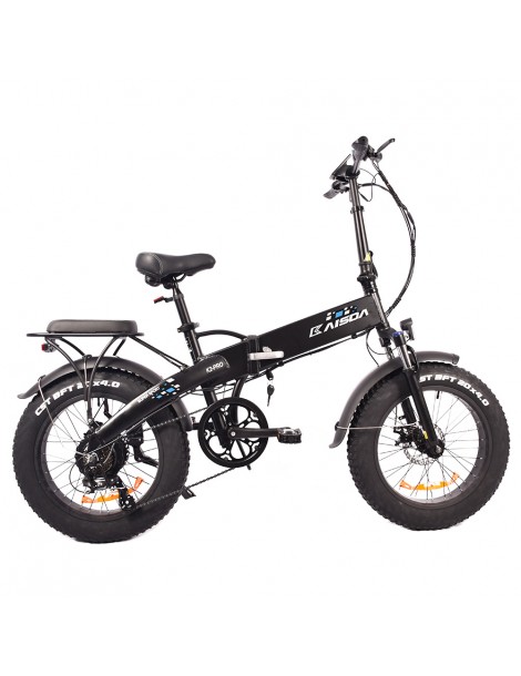 KAISDA K2 Pro 20*4.0 pollici Ciclomotore Elettrico Pieghevole con Pneumatici Grassi - Motore Bafang 350W e batteria 48V 12.8Ah