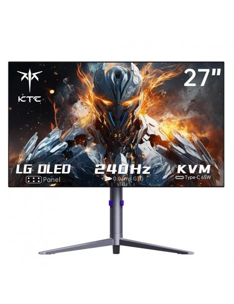 KTC G27P6 Monitor Da Gioco OLED Da 27 Pollici Con Risoluzione 2560x1440 Aggiornamento A 240 Hz Altoparlanti Integrati