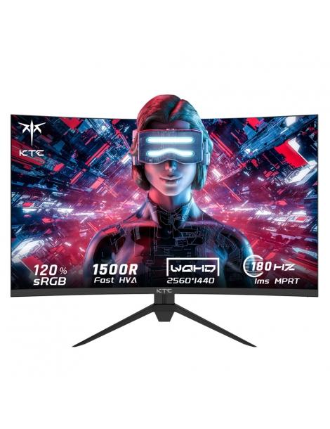 KTC H27S17 Monitor Da Gioco 27 Pollici 2560x1440 QHD 180Hz HVA Curvo 1500R 1ms Tempo Di Risposta Standard Di Montaggio Vesa