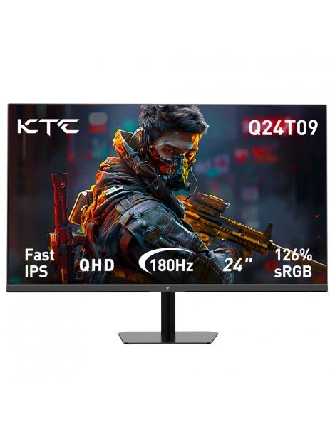 KTC Q24T09 Monitor da gioco pannello IPS veloce risoluzione 2560x1440 180 Hz HDR10 luce blu ridotta
