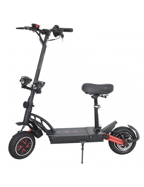 KUGOO G-Booster Scooter elettrico pieghevole doppio motore da 800W*2 batteria da 48V 23Ah indicatore di direzione