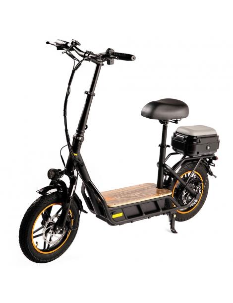 KuKirin C1 Pro Scooter Elettrico Con Sedile Pneumatici Da 14 Pollici Motore Da 500W Batteria Da 48V 15Ah