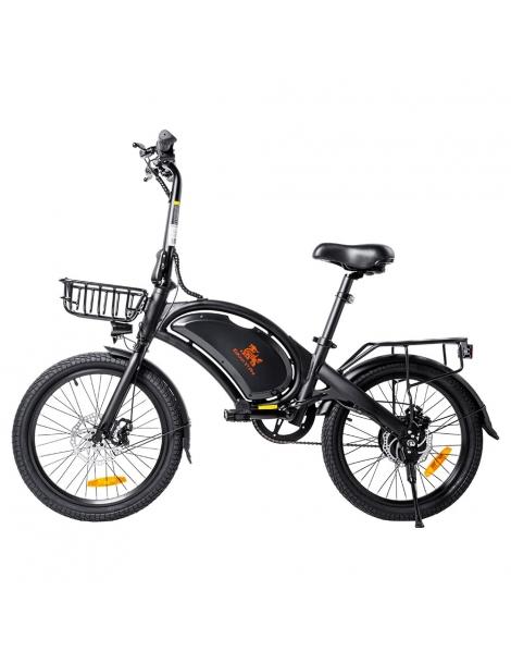 Kukirin V1 Pro City Electric Bike 25km/h Batteria 48V 7.5Ah Motore 350W Autonomia Massima 45km Cestino Anteriore
