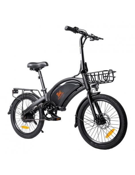 Kukirin V1 Pro City Electric Bike 25km/h Batteria 48V 7.5Ah Motore 350W Autonomia Massima 45km Cestino Anteriore