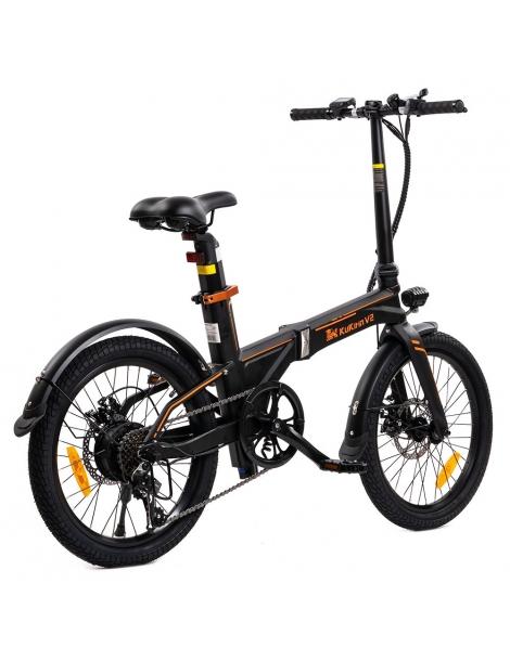 KuKirin V2 Bici Elettrica Pieghevole Da Città Pneumatici Da 20'' Batteria Rimovibile Da 36V 7.5Ah Motore Da 430W 25km/h