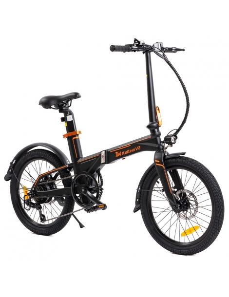 KuKirin V2 Bici Elettrica Pieghevole da Città Pneumatici da 20'' Batteria rimovibile da 36V 7.5Ah Motore da 430W 25km/h