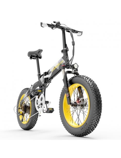 LANKELEISI X2000PLUS 10.4Ah 48V 1000W Ciclomotore Elettrico Bici Pieghevole