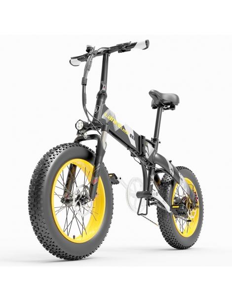 LANKELEISI X2000PLUS 10.4Ah 48V 1000W Ciclomotore Elettrico Bici Pieghevole