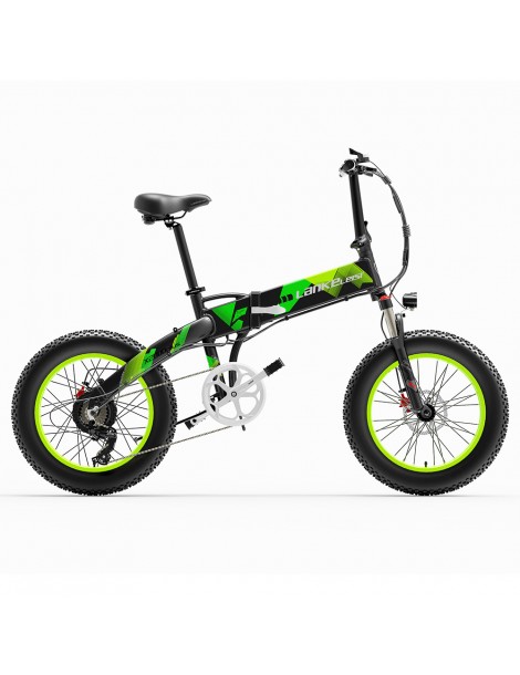 LANKELEISI X2000PLUS 10.4Ah 48V 1000W Ciclomotore Elettrico Bici Pieghevole