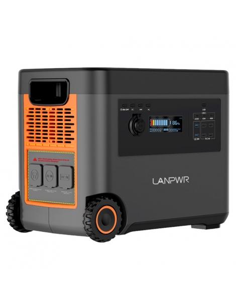 LANPWR Generatore Solare Portatile Da 2160Wh Uscita CA Da 2500W