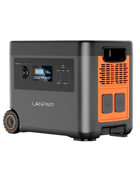 LANPWR Generatore Solare Portatile Da 2160Wh uscita CA da 2500W