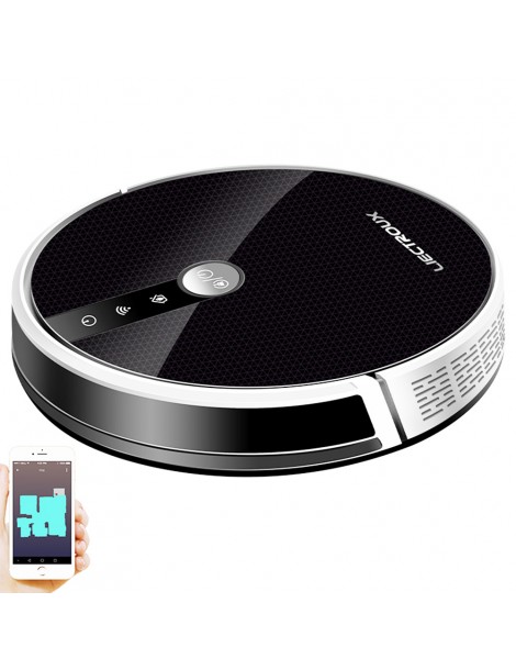 LIECTROUX C30B 6000Pa Aspirazione Elettrica Con Serbatoio D'acqua E AI Map Navigation WiFi App Robot Aspirapolvere Versione UE