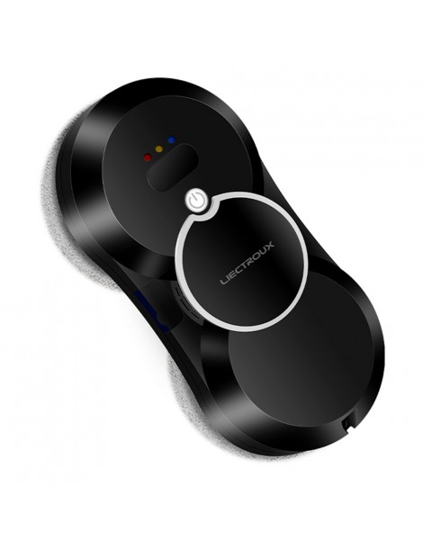 Liectroux HCR-10 Robot Lavavetri Serbatoio Dell'acqua Da 30 Ml Ultrasottile Da 6 8 Cm 2800 Pa - Nero