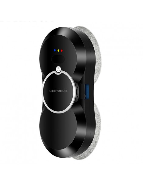 Liectroux HCR-10 Robot lavavetri serbatoio dell'acqua da 30 ml ultrasottile da 6 8 cm 2800 Pa - Nero