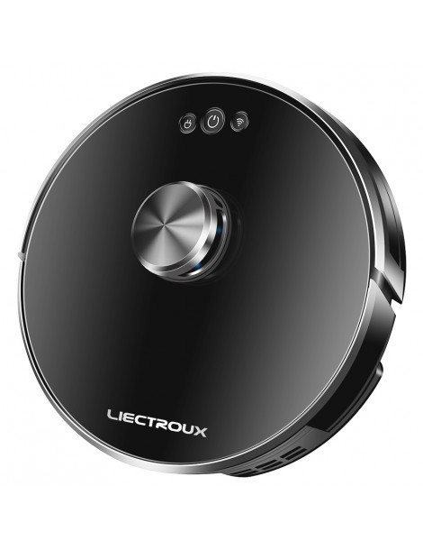LIECTROUX XR500 6500Pa Potenza di aspirazione LDS Laser Navigation Y-Shape Mopping APP Control Robot Vacuum Cleaner EU Version