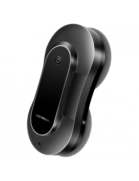 LIECTROUX YW810 Robot lavavetri spruzzo d'acqua a 2 vie pulizia a secco e a umido percorso AI - Nero