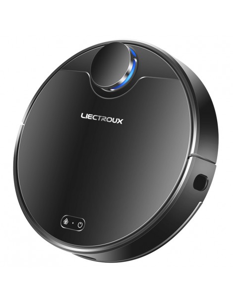 LIECTROUX ZK901 6500Pa Controllo vocale Punto di rottura Ripresa Lidar Robot Aspirapolvere Versione EU